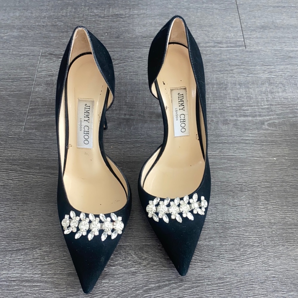 Black jimmy choo pumps